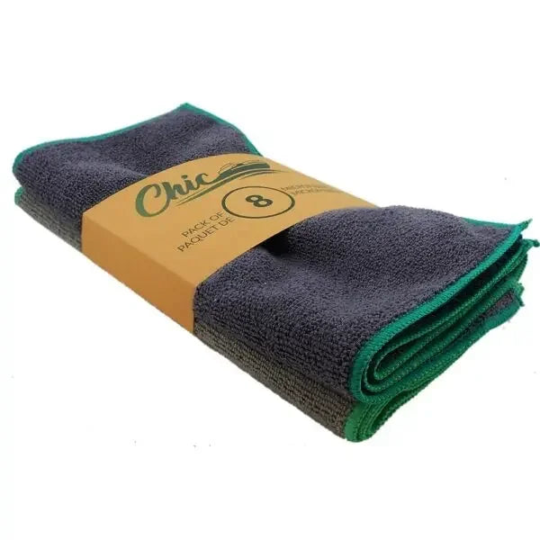 PAQUET DE 8 MICROFIBRES