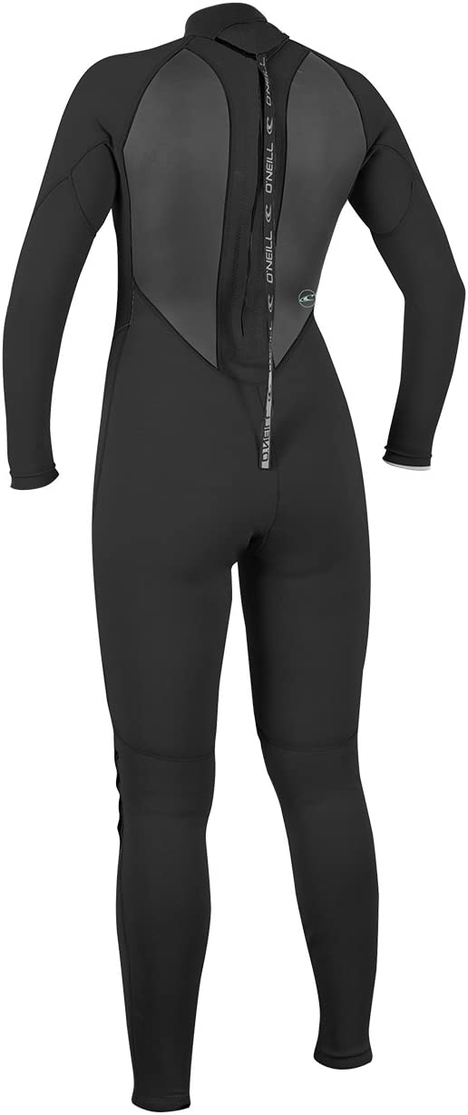 O'NEILL REACTOR 3/2 BACKZIP FULL FEMME NOIR